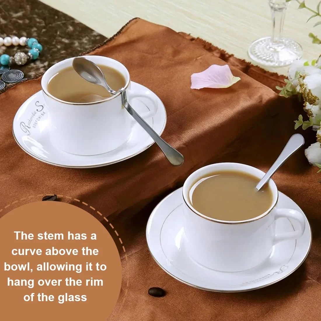 Ложка для меду з нержавіючої сталі, з довгою ручкою, для джему, для змішування, для джему, сиропу, йогурту, патоки, фото №6