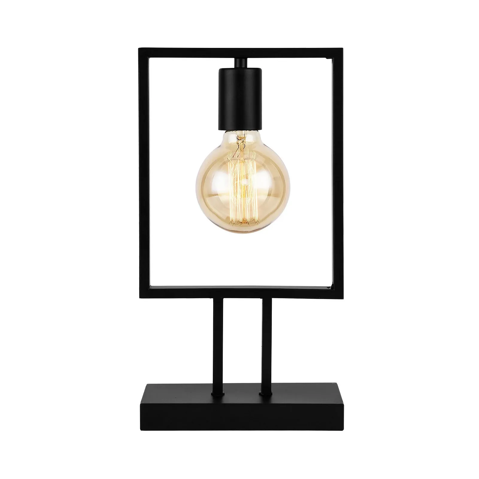 Настільна лампа lux.pro Innsbruck E27 Чорна, фото №1