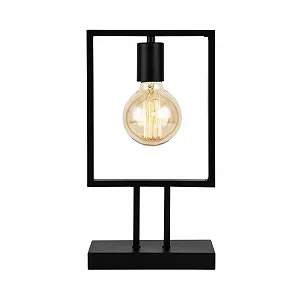 Настільна лампа lux.pro Innsbruck E27 Чорна - Фото 1