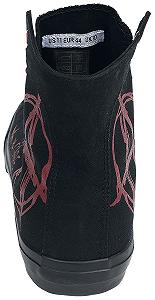 Кроссовки RED by EMP Черный/Красный с принтом synthetic.ua - Фото 1