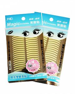 Клейка стрічка для повік MAGIC Invisible "pretty size" (M) 2x60 пар - Фото 1
