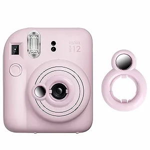 Зеркало для селфи Rieibi для Fujifilm Instax Mini 12 Pink - Фото 1