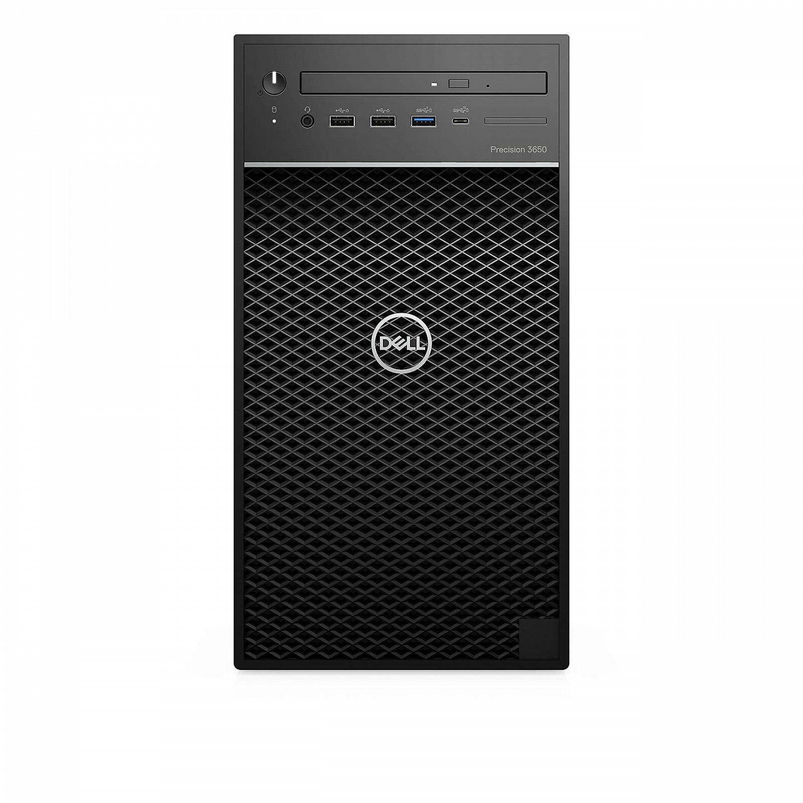 Вежа Dell 3650 Core i7 10700K 16 ГБ 512 ГБ SSD Quadro P2200 Чорний, фото №1