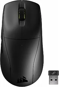 Ігрова бездротова миша Corsair M75 AIR Wireless / Bluetooth / Радіоканал / 26000 DPI / 4 кнопок / Чорна (CH-931D100-EU) - Фото 1