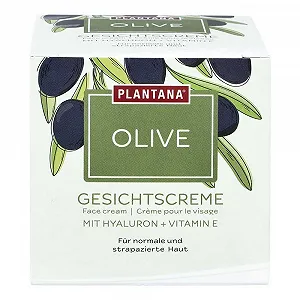 Крем для обличчя PLANTANA Olive Hyaluronic & Vitamin E оливковий з гіалуроновою кислотою та вітаміном E 50 мл synthetic.ua - Фото 1