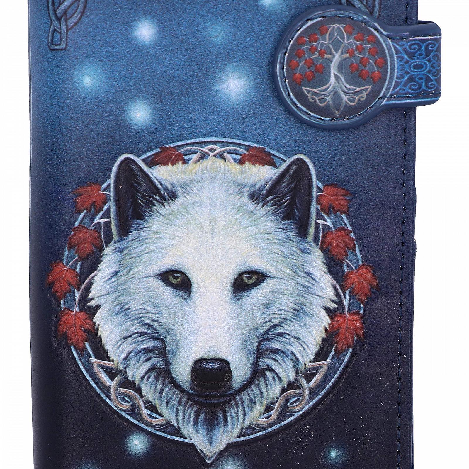 Кошелек Lisa Parker Guardian of The Fall Wolf Print - Голубой - 18.5 см, фото №6