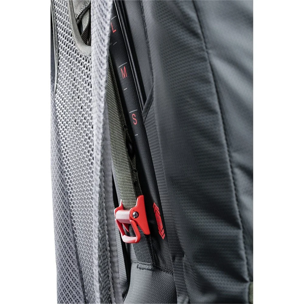 Рюкзак Deuter Futura Air Trek 50+10 Graphite-Black / Система Aircomfort / Регульована спинка VariSlide / Фронтальний доступ / Сірий-Чорний, фото №6