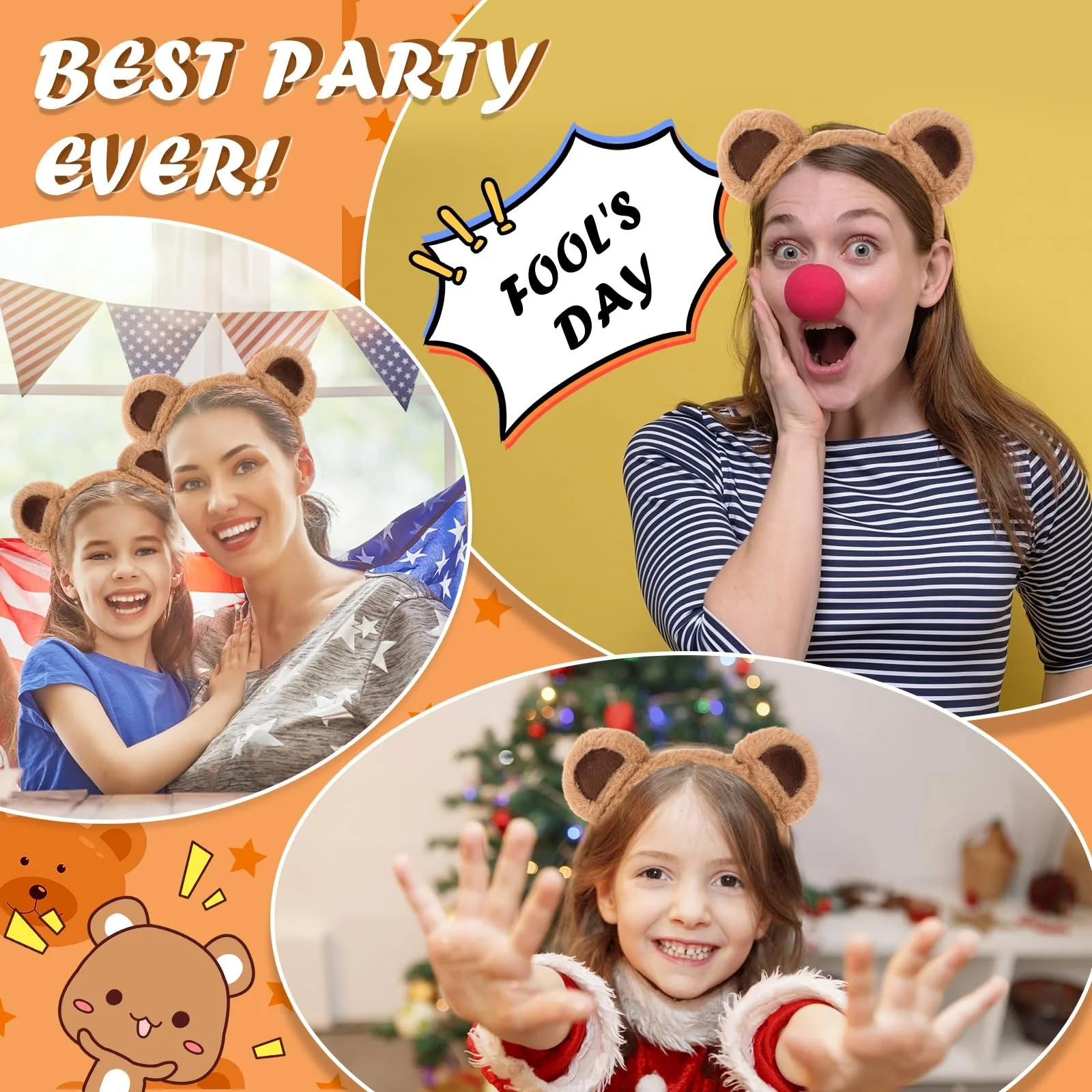 Обруч Ведмежі Вушка (2 шт.), фото №3 Обруч Ведмежі Вушка (2 шт.), фото №3