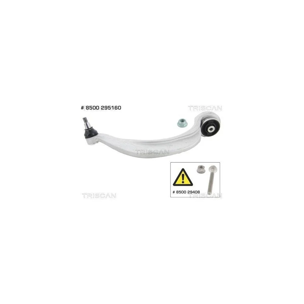 Рычаг подвески TRISCAN 8500 295160 для AUDI, передний мост слева, внешнийHeader, фото №1 Рычаг подвески TRISCAN 8500 295160 для AUDI, передний мост слева, внешнийHeader, фото №1
