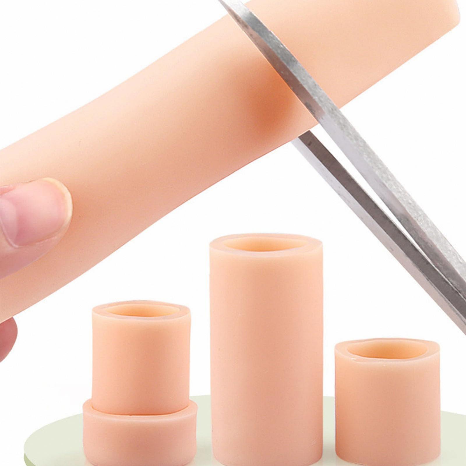 Гелевий захист для пальців ніг, 4 пари, багаторазовий, дихаючий, м'який, еластичний протектор для пальців від пухирів, для пальців рук і ніг, фото №7