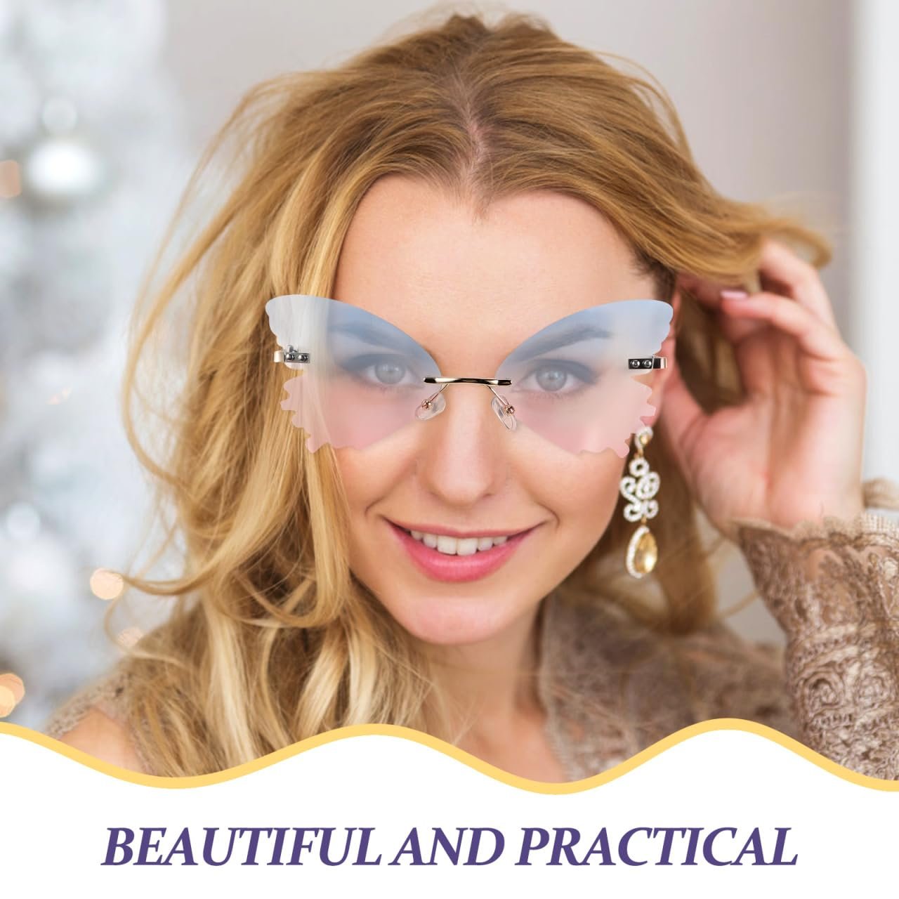 Сонцезахисні окуляри Метелик CALLARON для жінок, фото №2