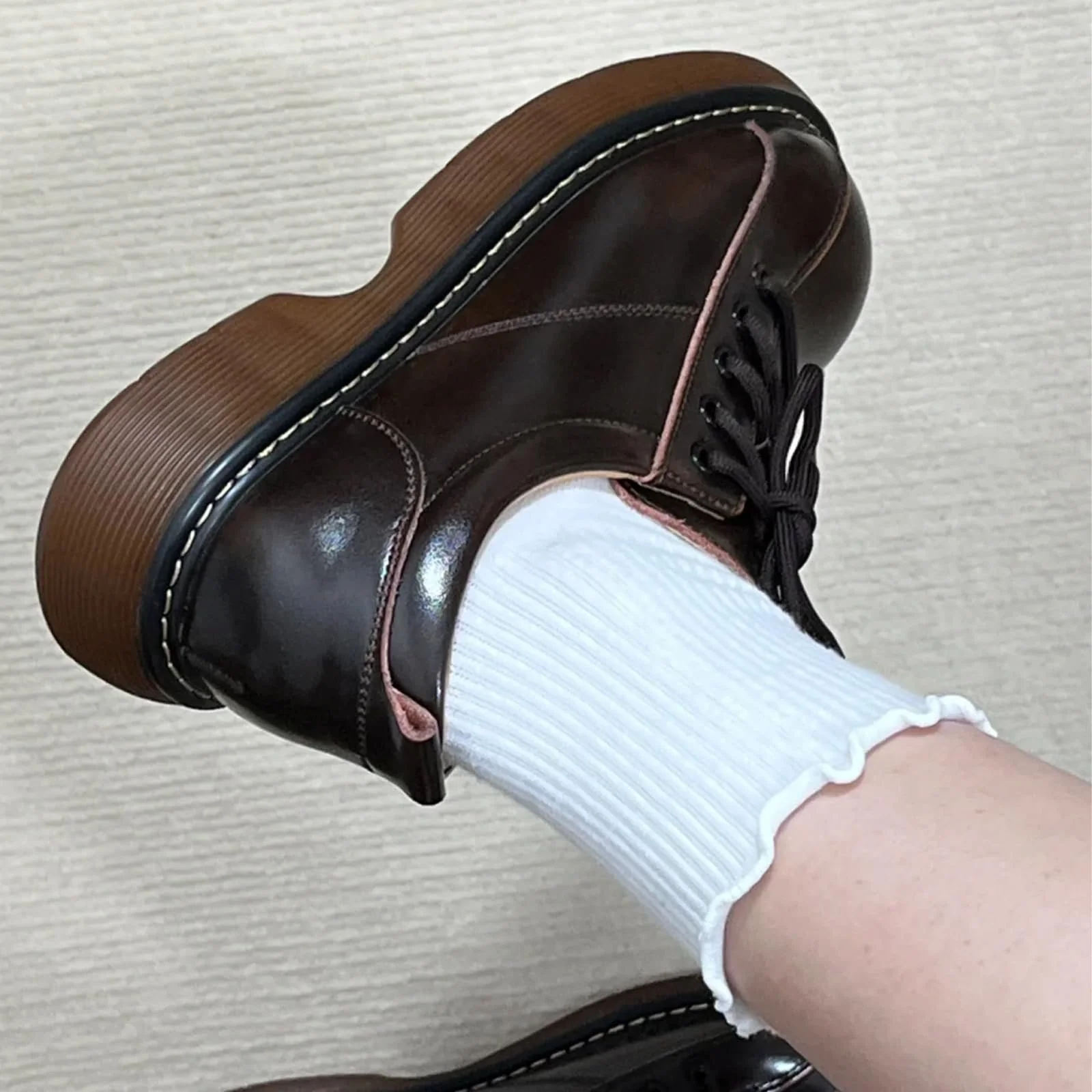 Шкарпетки Жіночі Шкарпетки-Кеди з Рюшами М'які Дихаючі Затишні Шкарпетки Розмір 35-42, фото №5