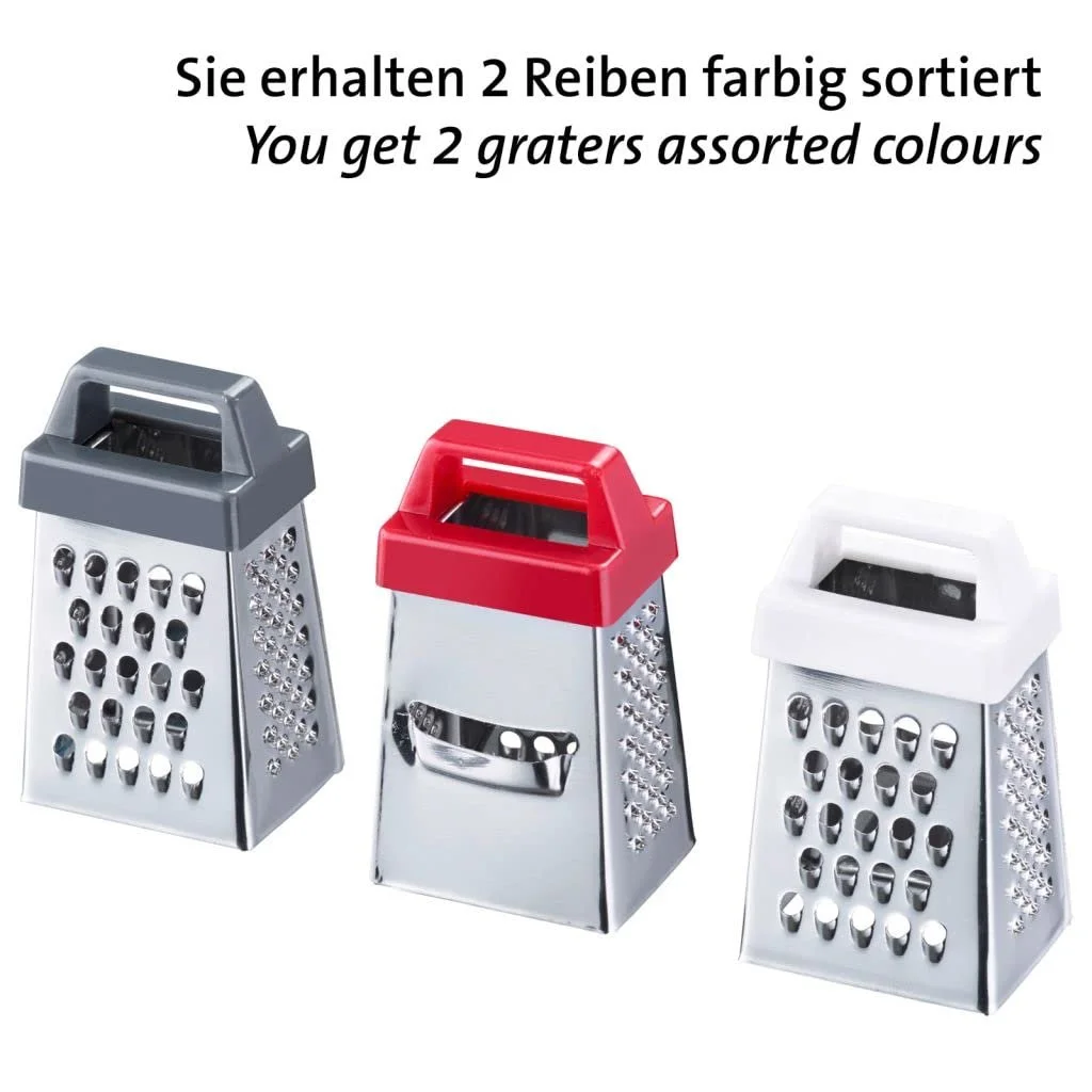 Мини-терка Westmark Квадратная 2 шт. Нержавеющая сталь/пластик, фото №2 Мини-терка Westmark Квадратная 2 шт. Нержавеющая сталь/пластик, фото №2