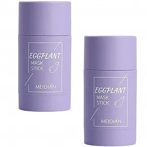 Маска-стік Очищуюча з Зеленим Чаєм Green Tea, 2 шт Фіолетовий - Фото 1