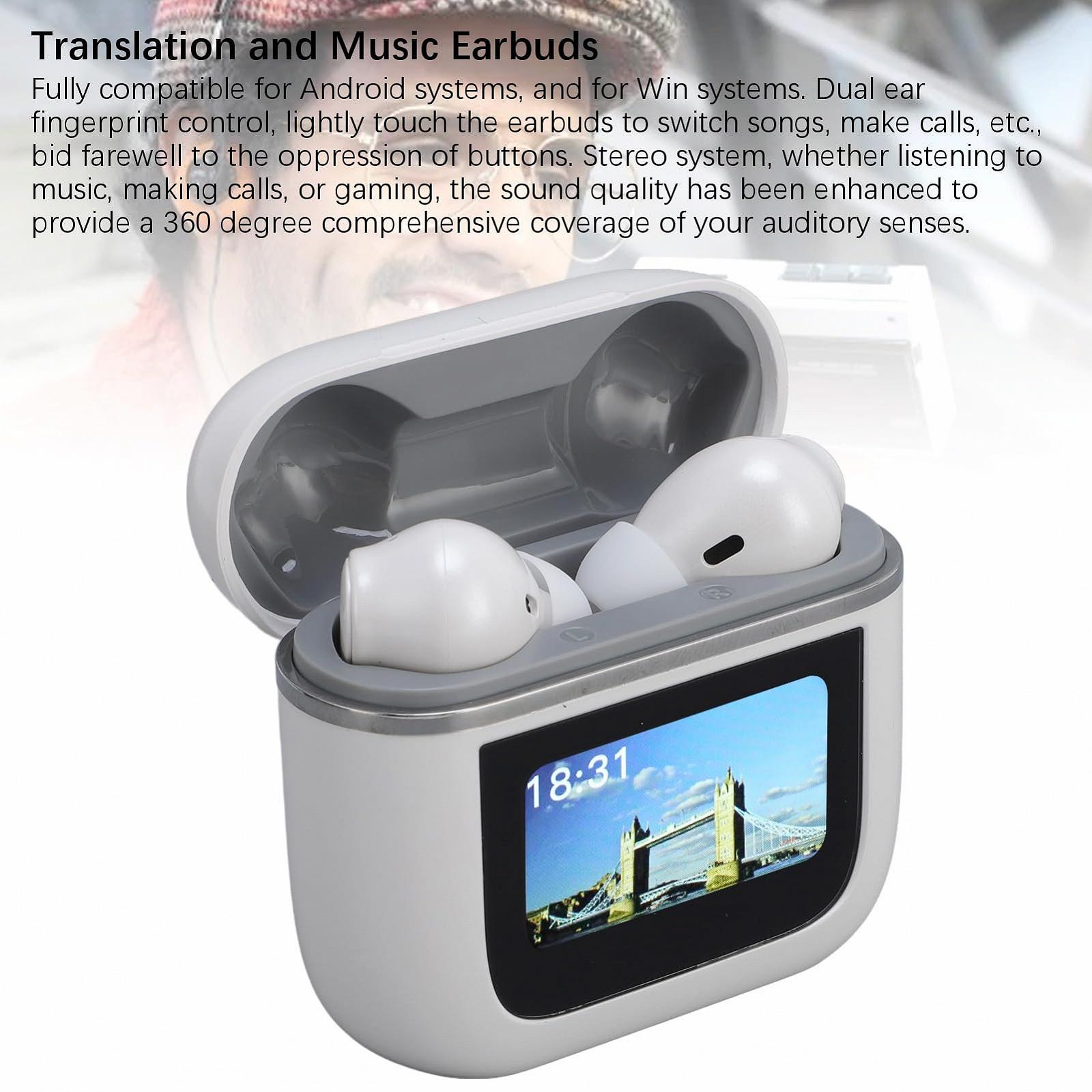 Навушники-перекладачі Білий, фото №3