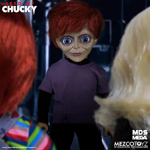 Говоряча фігурка Mezco Toyz MDS Mega Scale Chucky Glen 38 см synthetic.ua - Фото 1