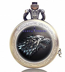 Карманные часы Taport аналоговые Game of Thrones бронзовые synthetic.ua - Фото 1