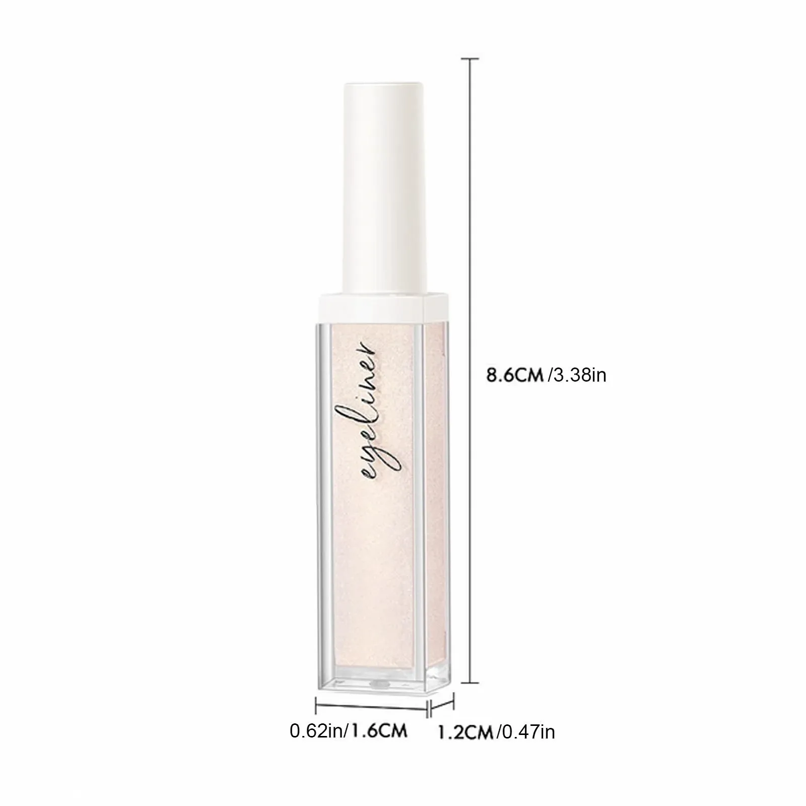 Кольорова Підводка для очей Coobaa, рідка блискуча, фото №5