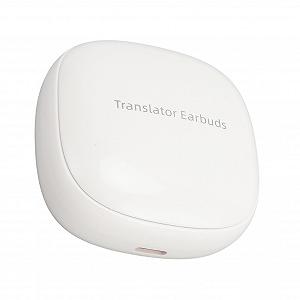 Навушники-перекладачі Denash Багатофункціональні, 144 мови, переклад у реальному часі, Bluetooth 5.0, сенсорне керування, шумозаглушення для подорожей, бізнесу (білий) synthetic.ua - Фото 1