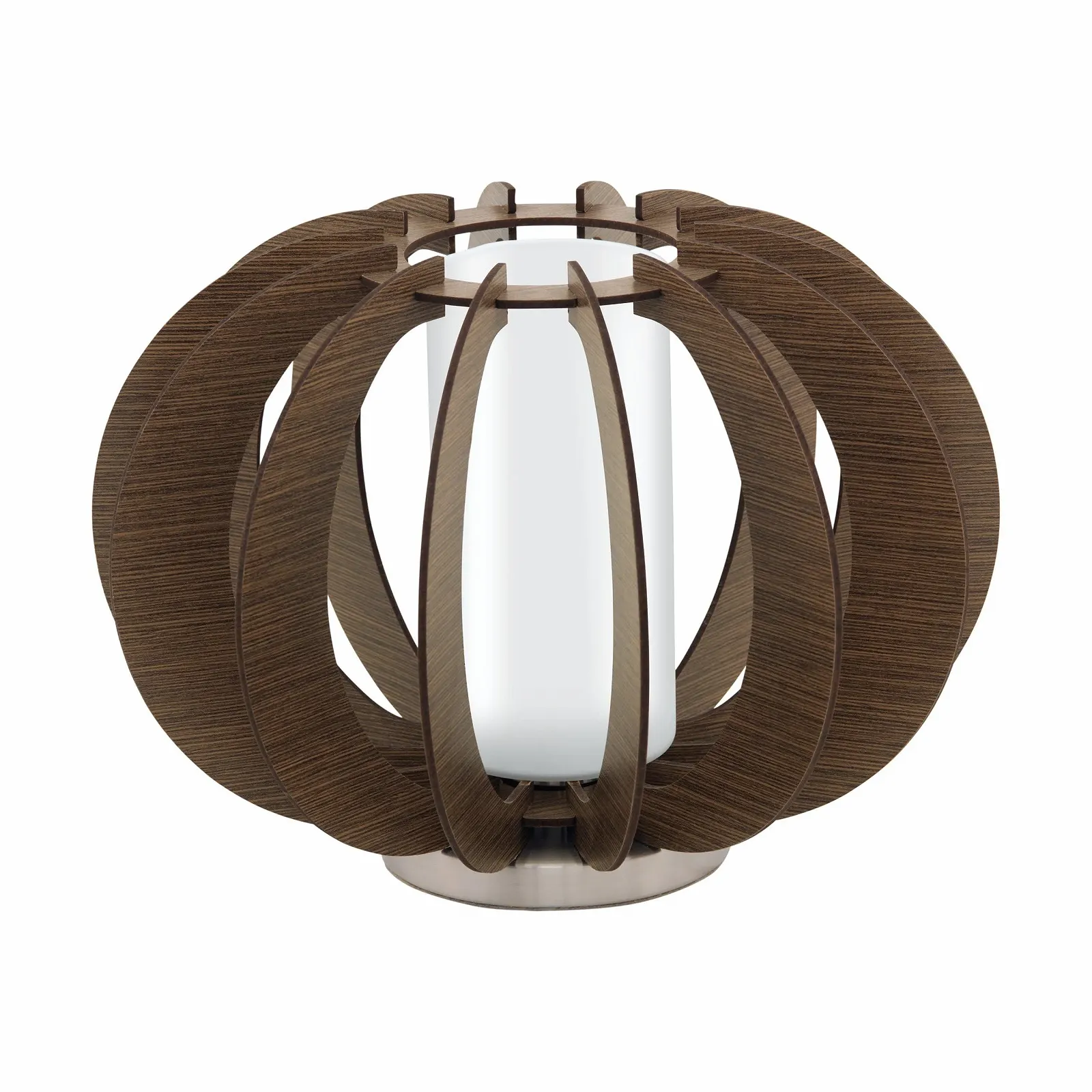 Настільна лампа EGLO Stellato 3 Ø300 Нікель Коричневий, фото №1