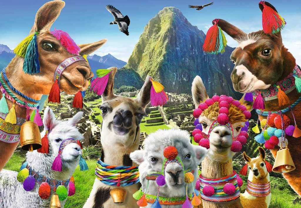 Пазл Ravensburger Puzzle Moment 16536 Lama 99 деталей 18 x 26 см, фото №2