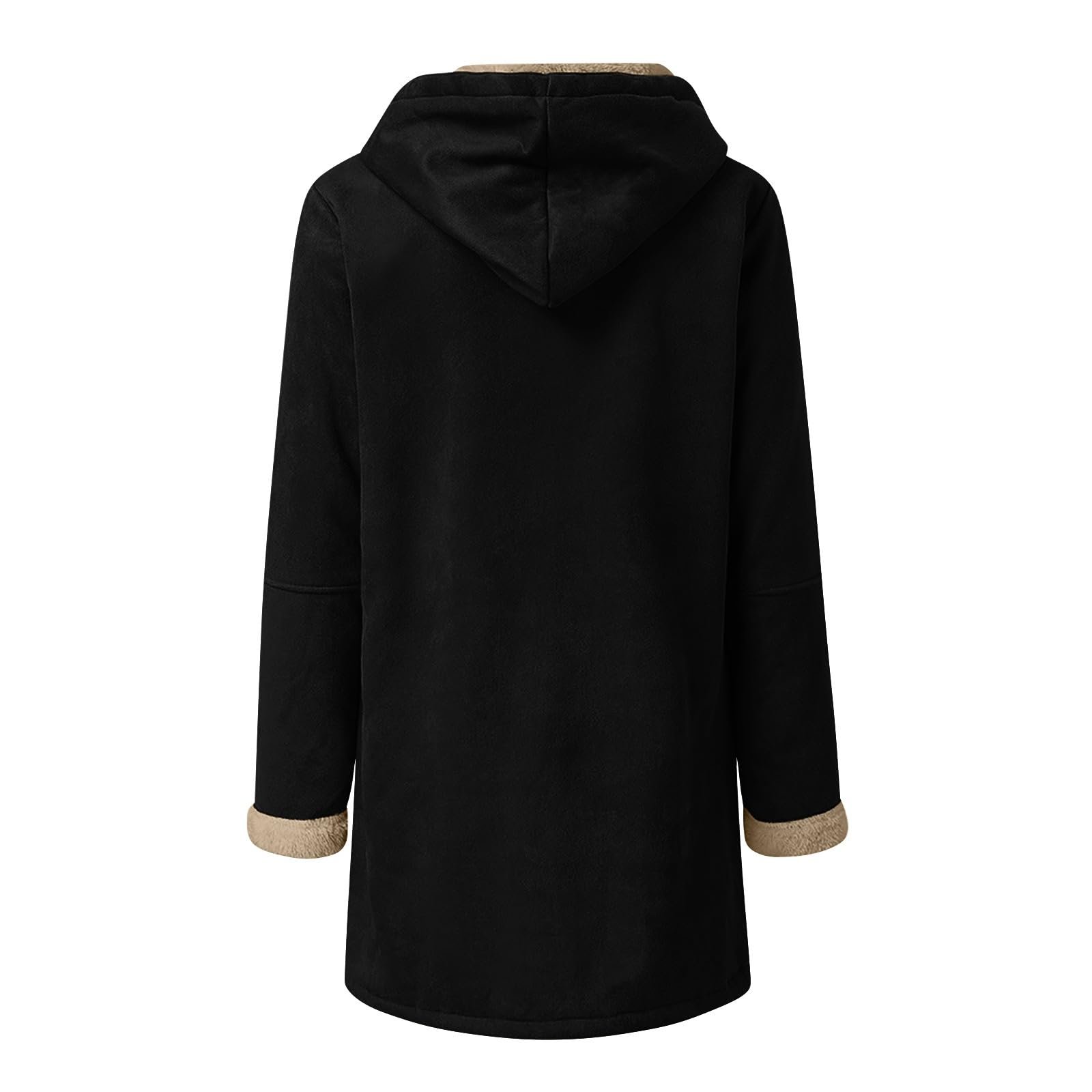 Зимова Куртка Жіноча Довга Флісова Куртка Утеплена, фото №4