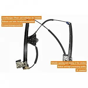 Склопідйомник VAICO V10-6323 SEAT SKODA VW VAG synthetic.ua - Фото 1