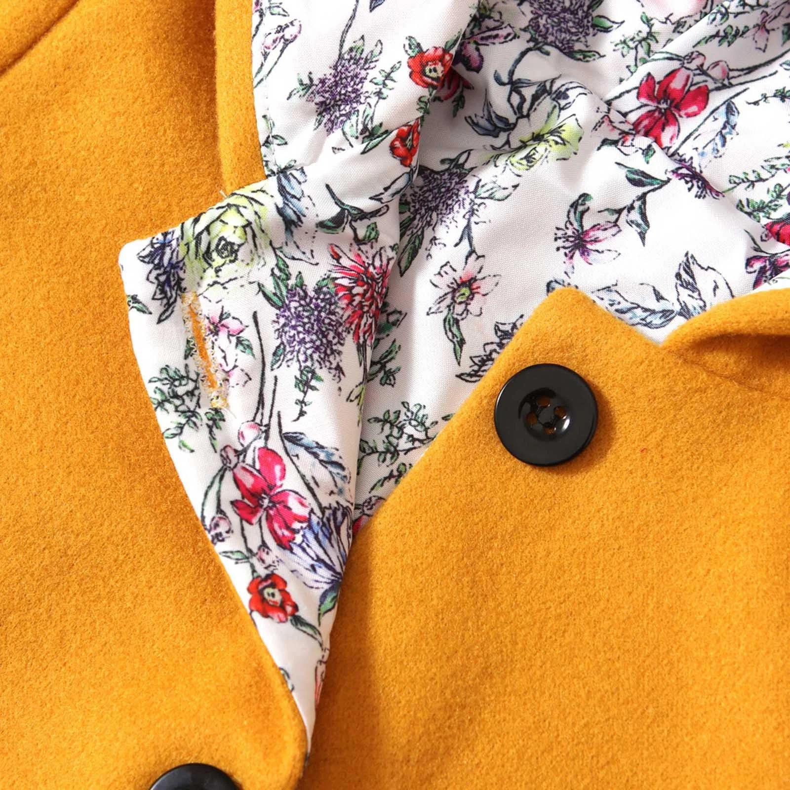 Пуховик для дівчинки - Тепле дизайнерське пальто на ґудзиках, фото №7 Пуховик для дівчинки - Тепле дизайнерське пальто на ґудзиках, фото №7