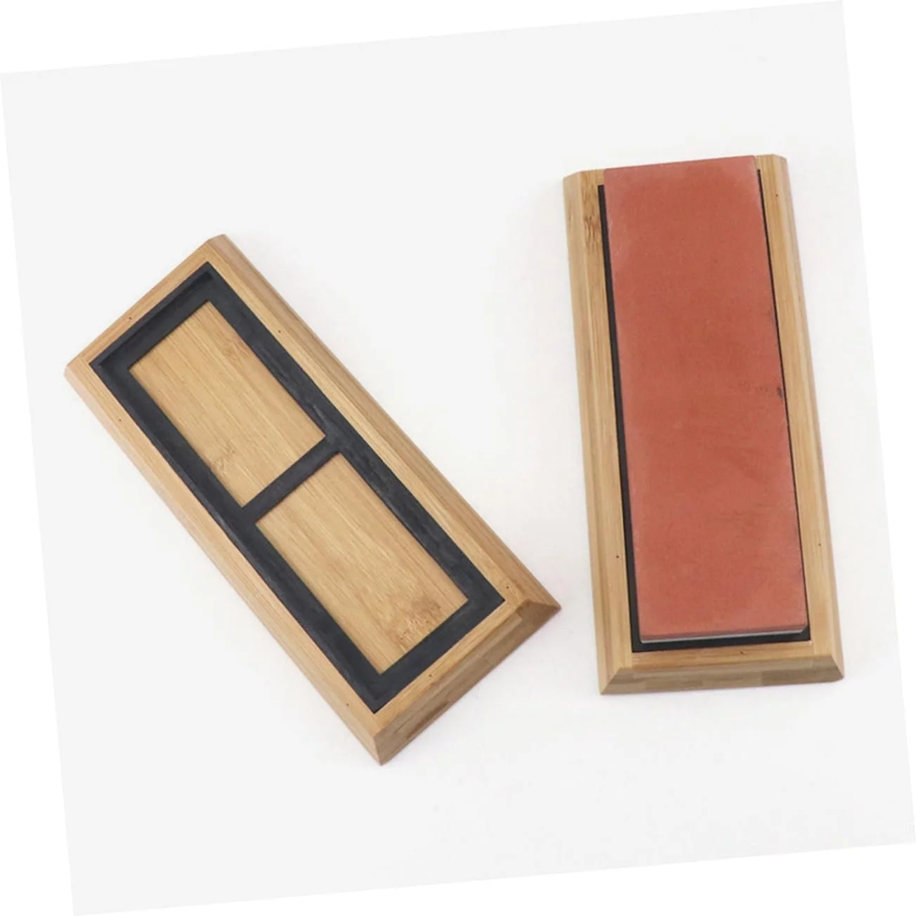 Держатели OUNONA на нескользящей основе для точильных камней с резиновым кольцом, 2 набора, фото №6