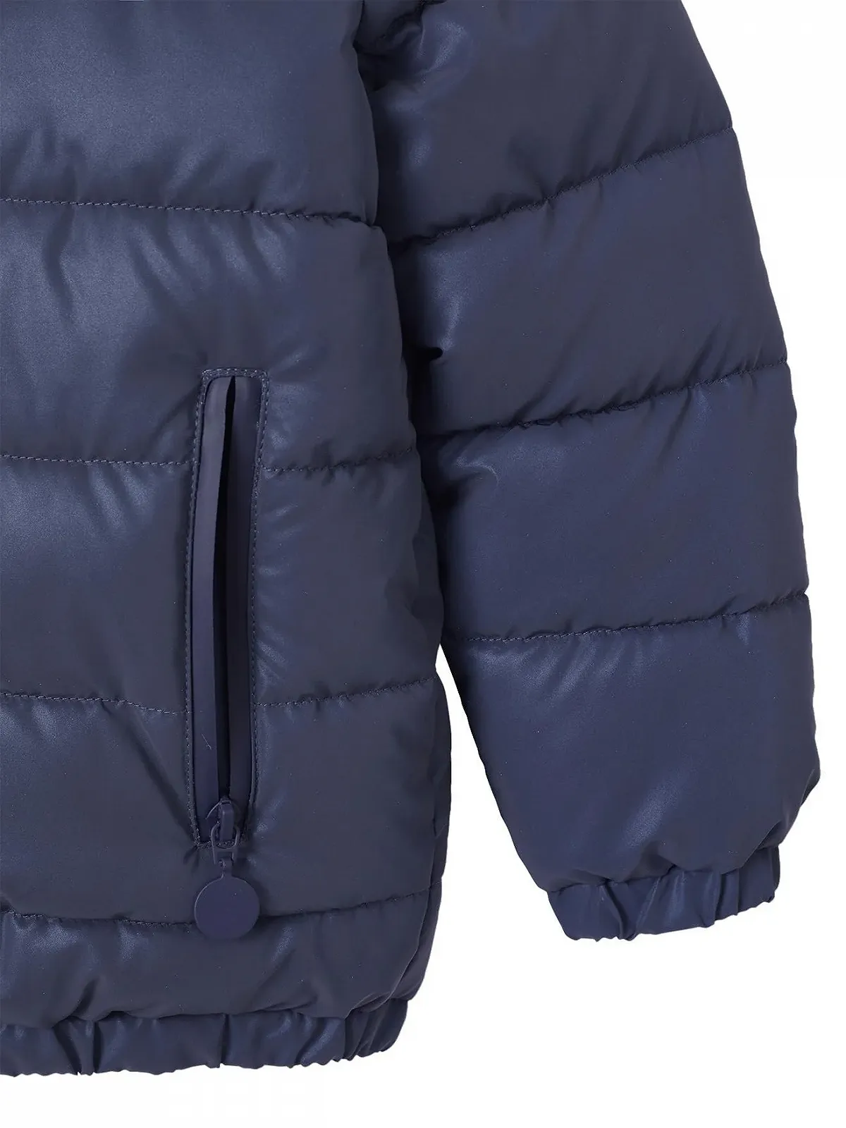 Тепла стьобана куртка для хлопчиків Vertbaudet з переробленим наповнювачем, фото №3