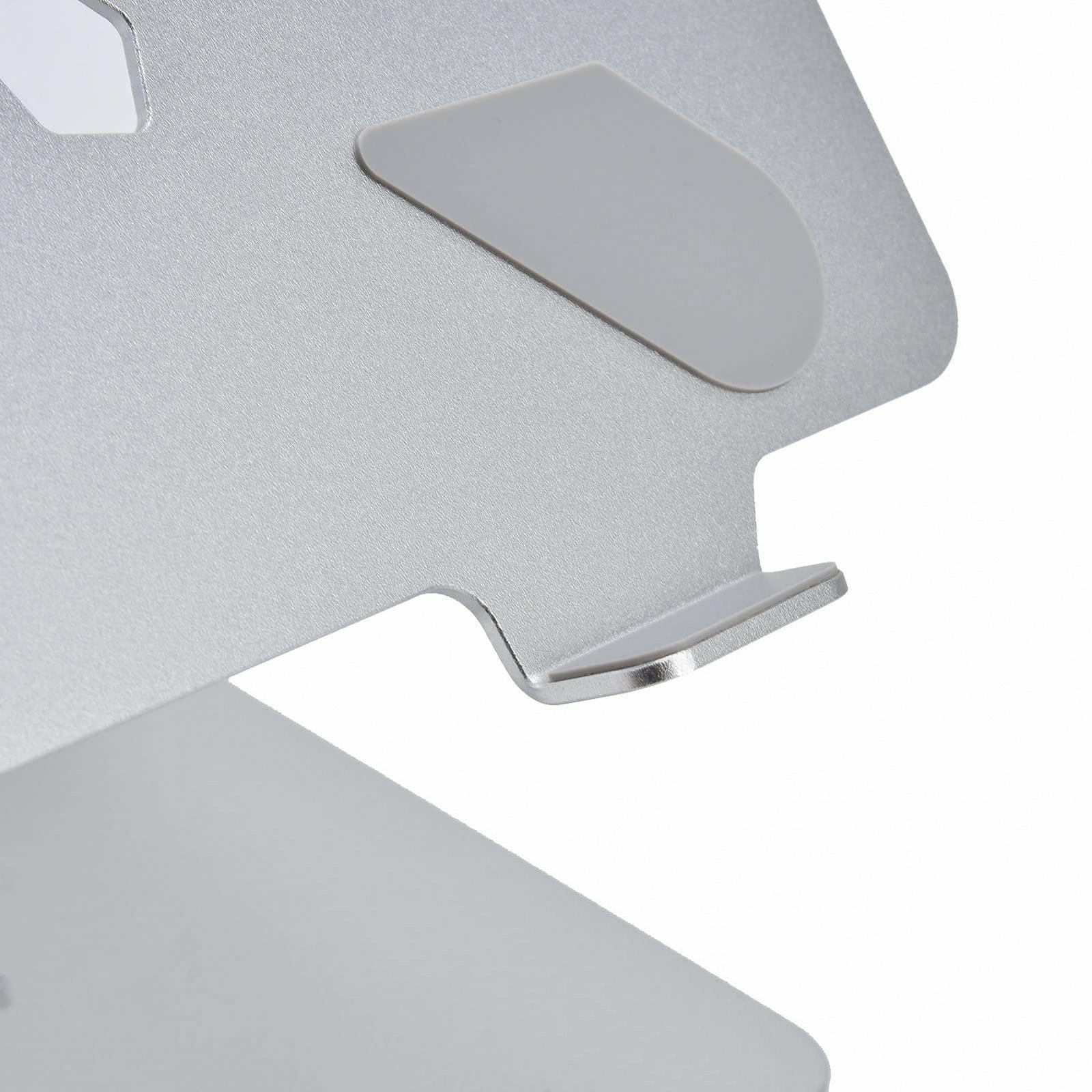 Подставка для ноутбука из алюминиевого сплава Регулируемая по высоте Портативная подставка для компьютера Охлаждающая подставка Серебристый, фото №2 Подставка для ноутбука из алюминиевого сплава Регулируемая по высоте Портативная подставка для компьютера Охлаждающая подставка Серебристый, фото №2