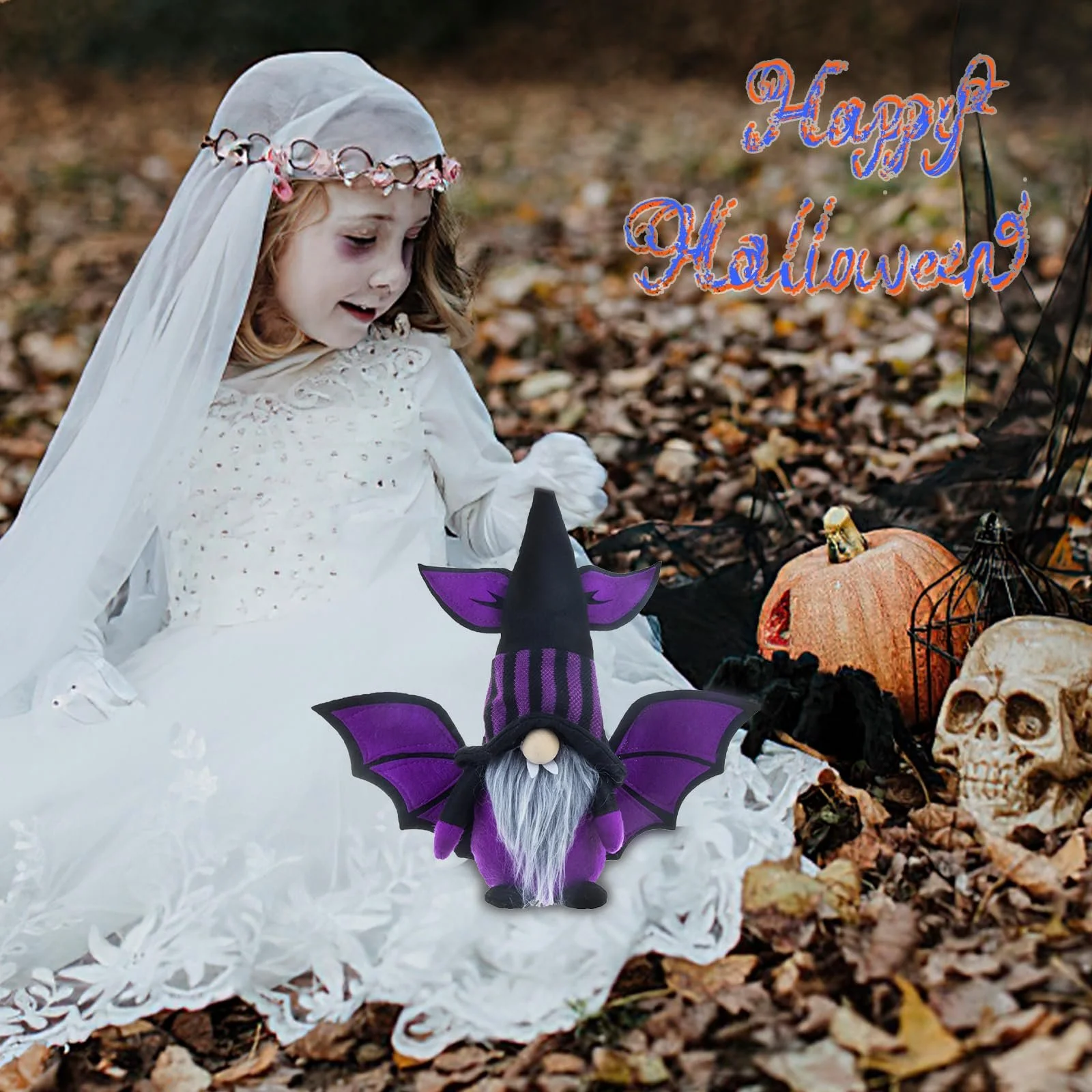 Ляльки Waldspring Halloween Bat Vampire Dwarf Bard Style, фото №3