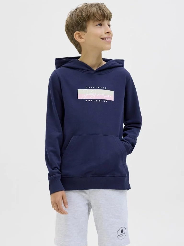 Худи JACK & JONES Jorfrederiksberg Box Sci Sw.H Sn Unb Jnr, фото №3 Худи JACK & JONES Jorfrederiksberg Box Sci Sw.H Sn Unb Jnr, фото №3