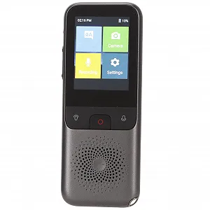 Пристрій для перекладу VBESTLIFE, 112 онлайн і 10 офлайн мов, кишеньковий, два мікрофони, камера 5 Мп - Фото 1