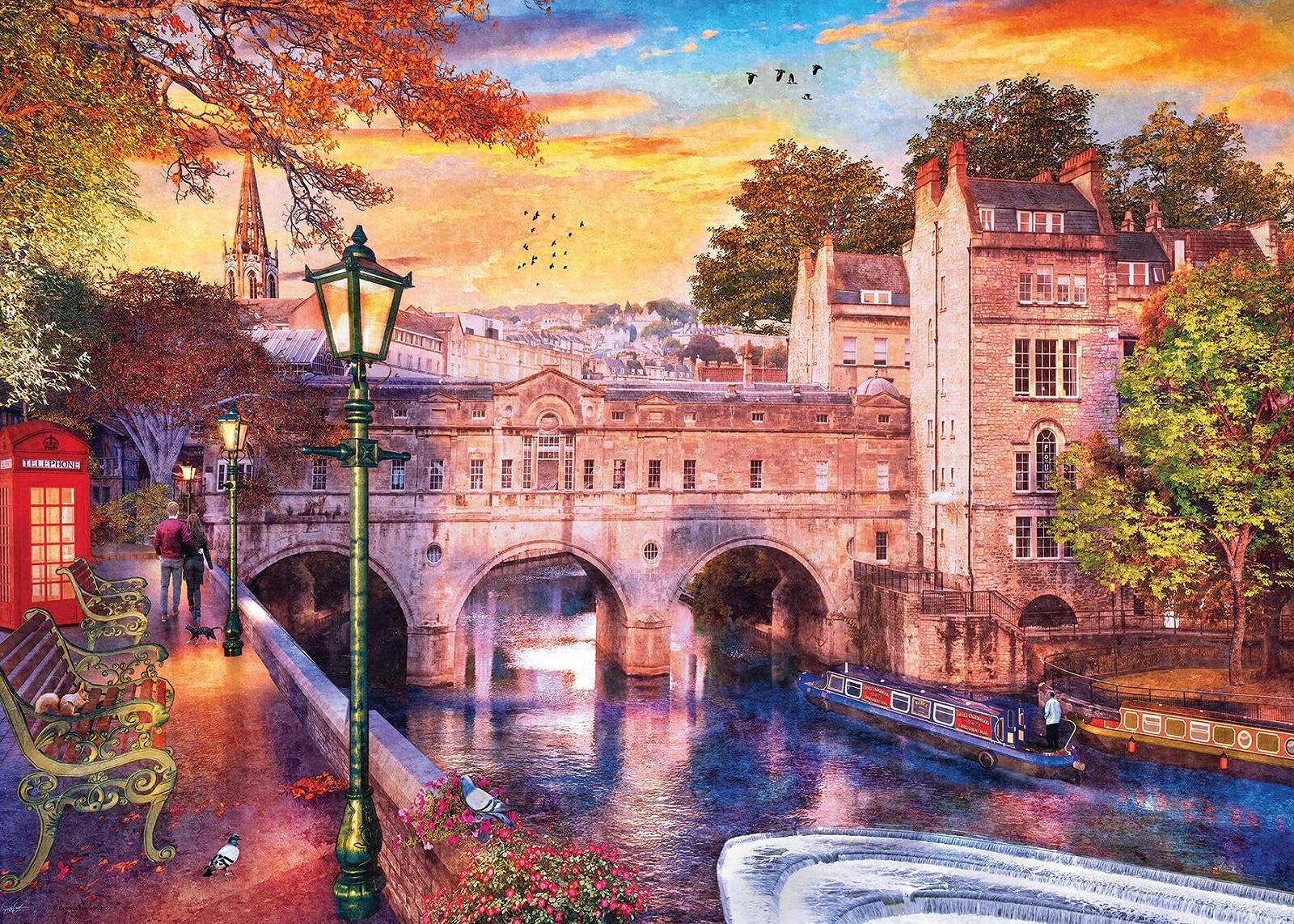 Пазл Ravensburger Bath Romance 1000 элементов, фото №2 Пазл Ravensburger Bath Romance 1000 элементов, фото №2