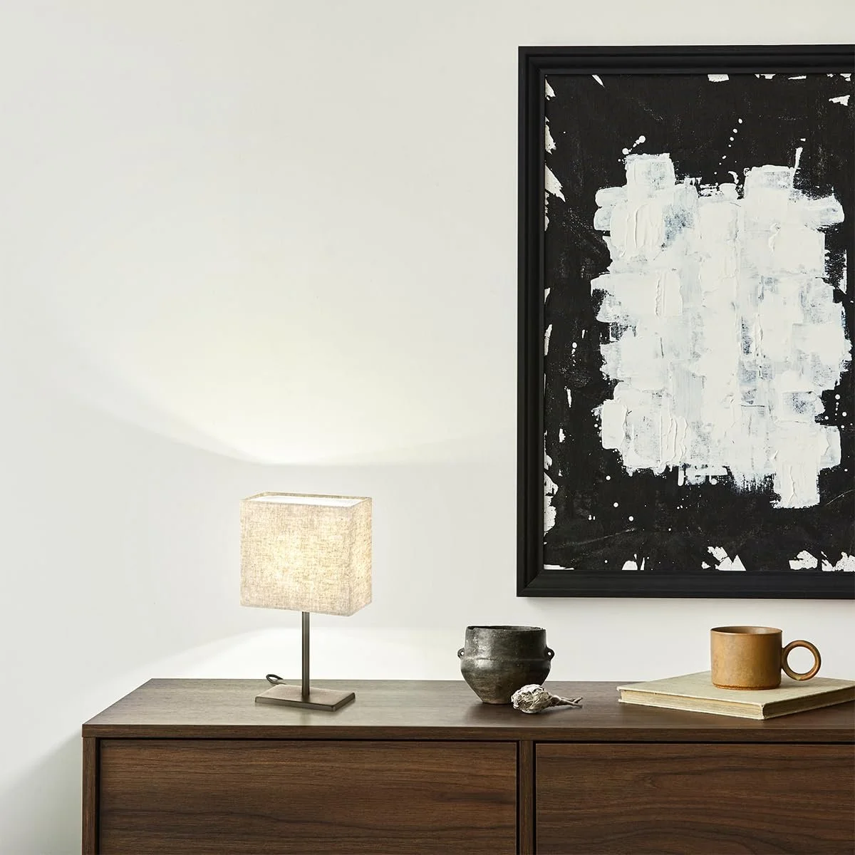 Настільна лампа easy! BY FHL Kate E14 25 Вт Чорно-пісочна, фото №3