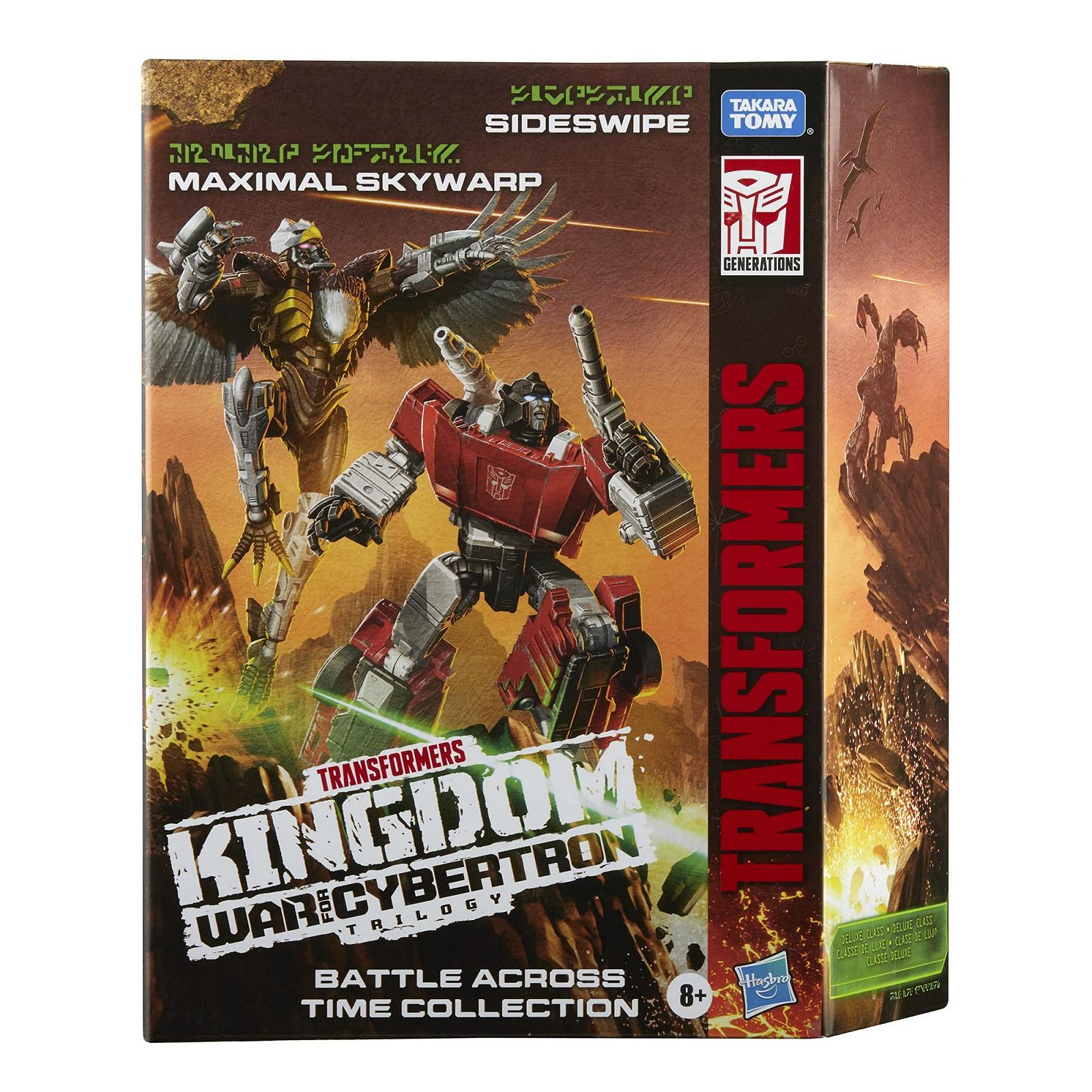Трансформер Sideswipe, Skywarp Cерія Kingdom Battle Across Time Deluxe Class WFC-K42, 14 см, фото №14