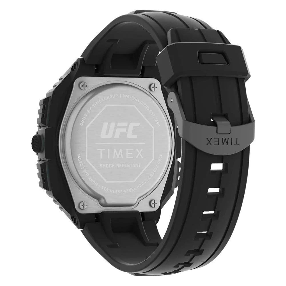 Годинник Timex UFC Чоловічий Shock Oversize 50 мм, чорний, TW4B27200-AMZUK, фото №3
