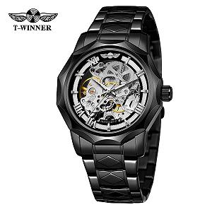 Годинник Forsining 8249 All Black - Фото 1