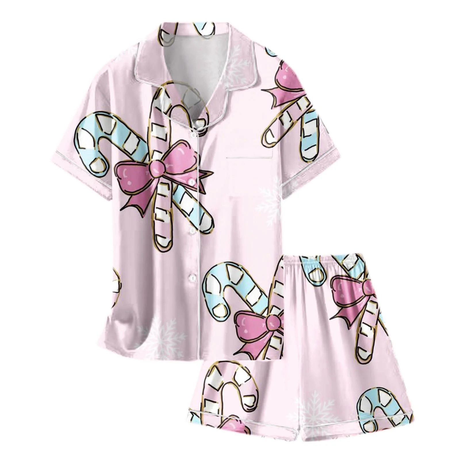 Піжама Дитяча Fluffy Кофта з круглим вирізом + Штани Осінній одяг, фото №2