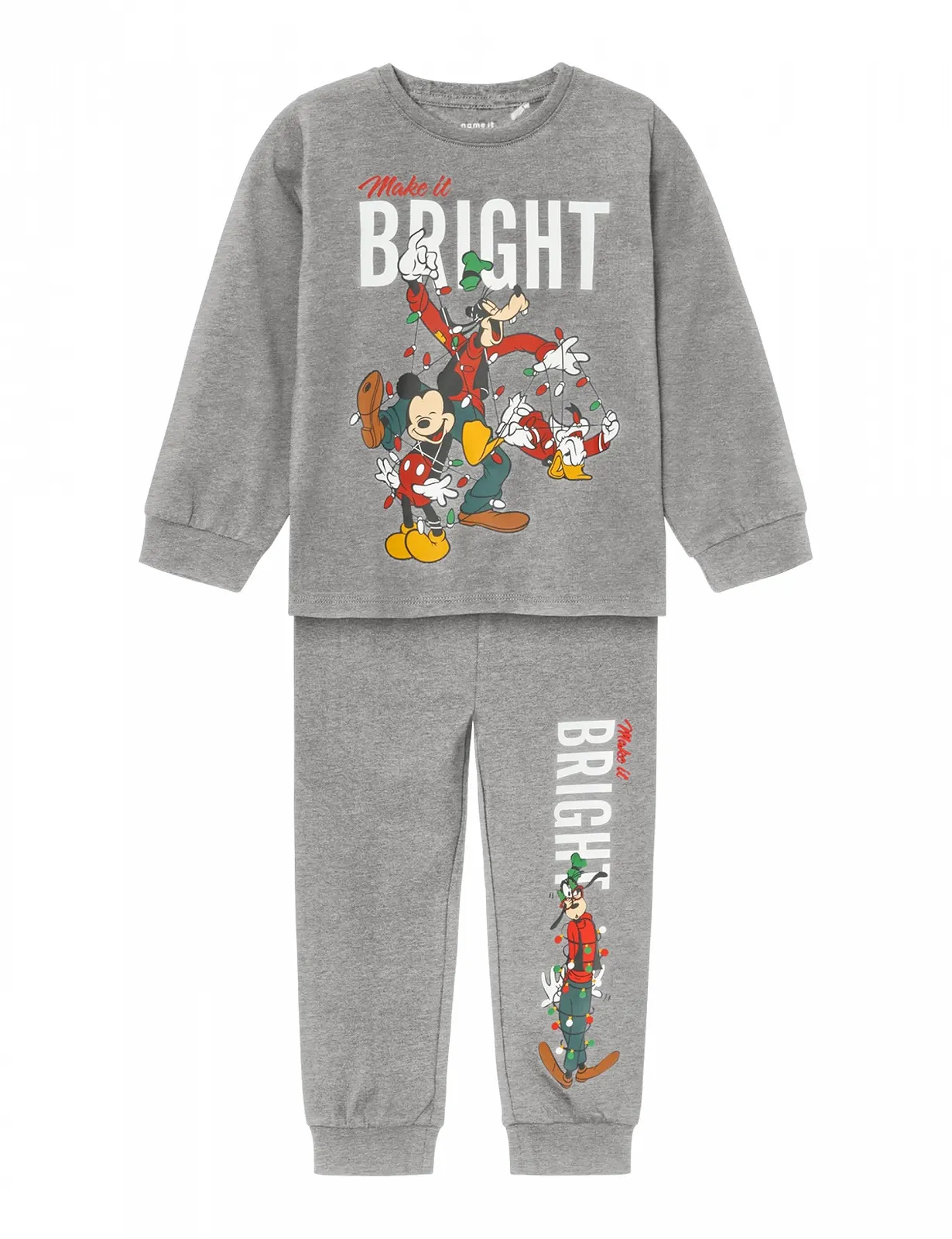 Піжама NAME IT Для хлопчиків Nmmsilva Mickey Ls Nightset Wdi, фото №1