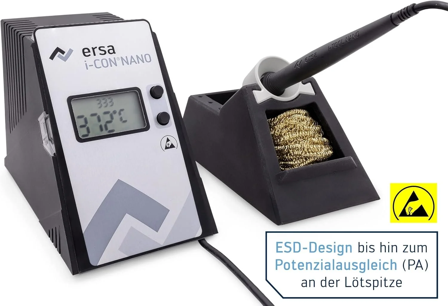 Паяльная станция Ersa i-CON Nano Черный, фото №5