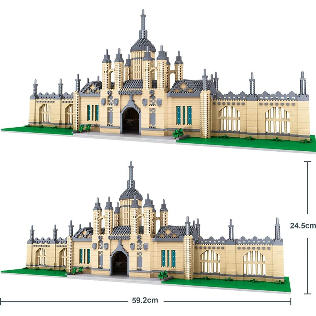 Строительные блоки Дом Tirff Серия Cambridge Architecture 4799 блоков Разноцветный, фото №3