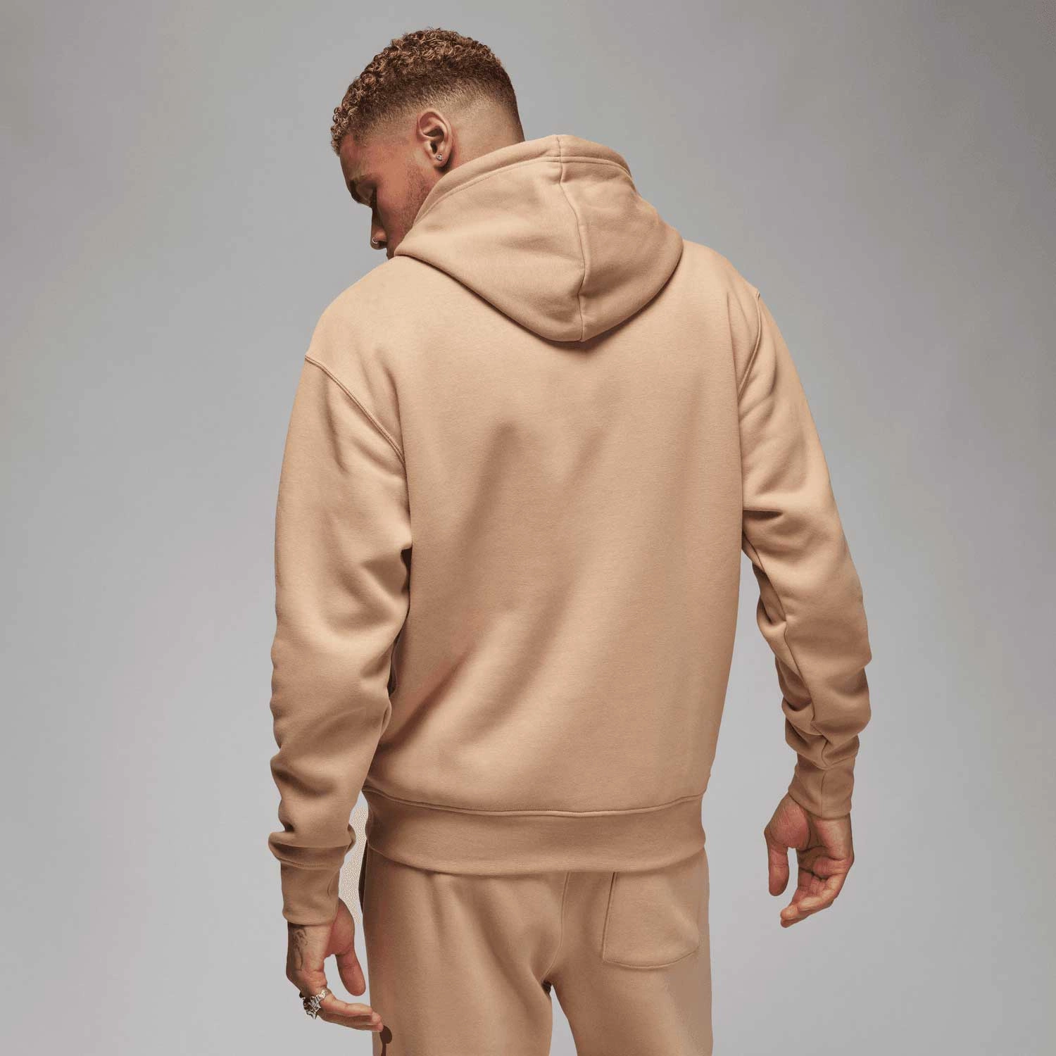 Худи Air Jordan Ess Flc Baseline Бежевый XL, фото №2