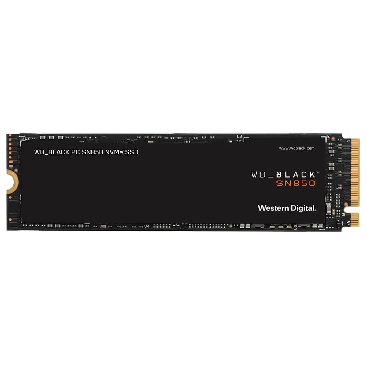 SSD накопичувач WD Black SN850X M.2 4TB PCIe 4.0 WDS400T2X0E, фото №1