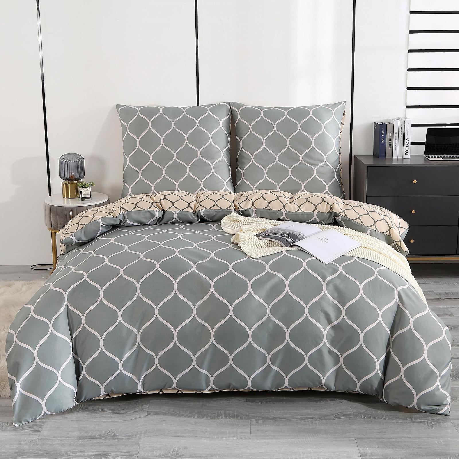Постільна білизна Moosfor, 4 предмети, мікрофібра, 135 x 200 см, наволочки 80 x 80 см, Morocco, фото №1