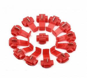 Набор клемм для быстрого монтажа с врезным контактом электрические 10 шт 67763574 ТІС - Фото 1