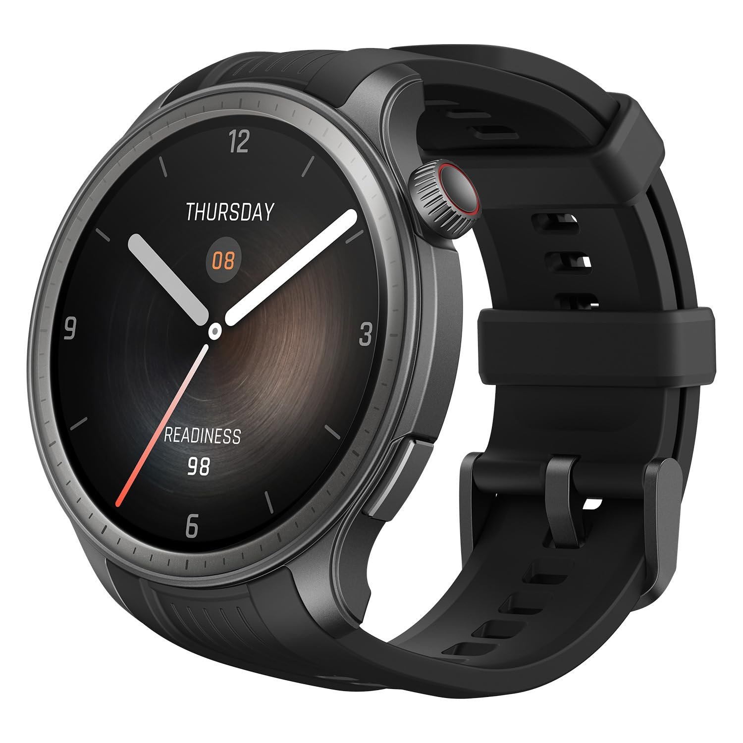 Смарт-годинник Amazfit Balance 46мм, безконтактна оплата NFC, AI фітнес-тренер, 14 днів роботи батареї, моніторинг сну та здоров'я, GPS, 150 спортивних режимів, Bluetooth дзвінки для Android і iPhone, фото №1