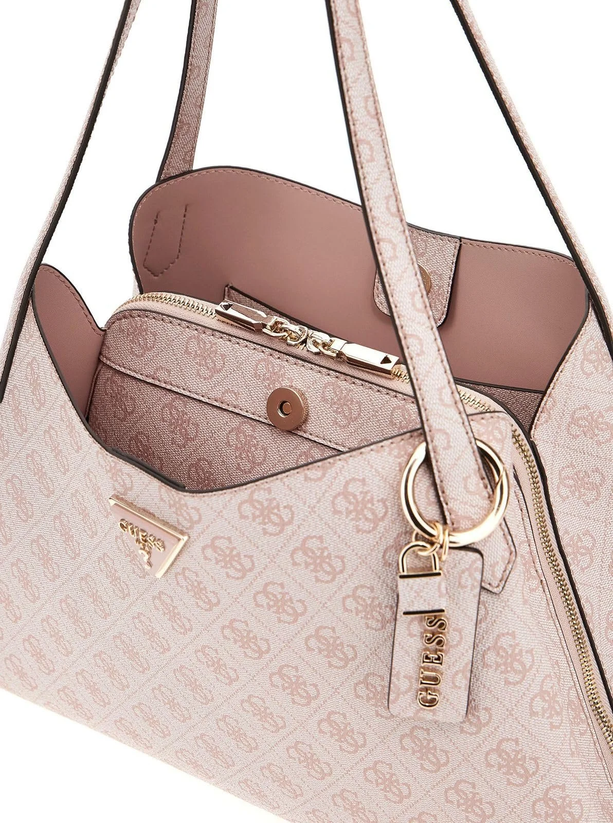 Сумка GUESS Sora Girlfriend Carryall Dusty Rose Logo, фото №3 Сумка GUESS Sora Girlfriend Carryall Dusty Rose Logo, фото №3