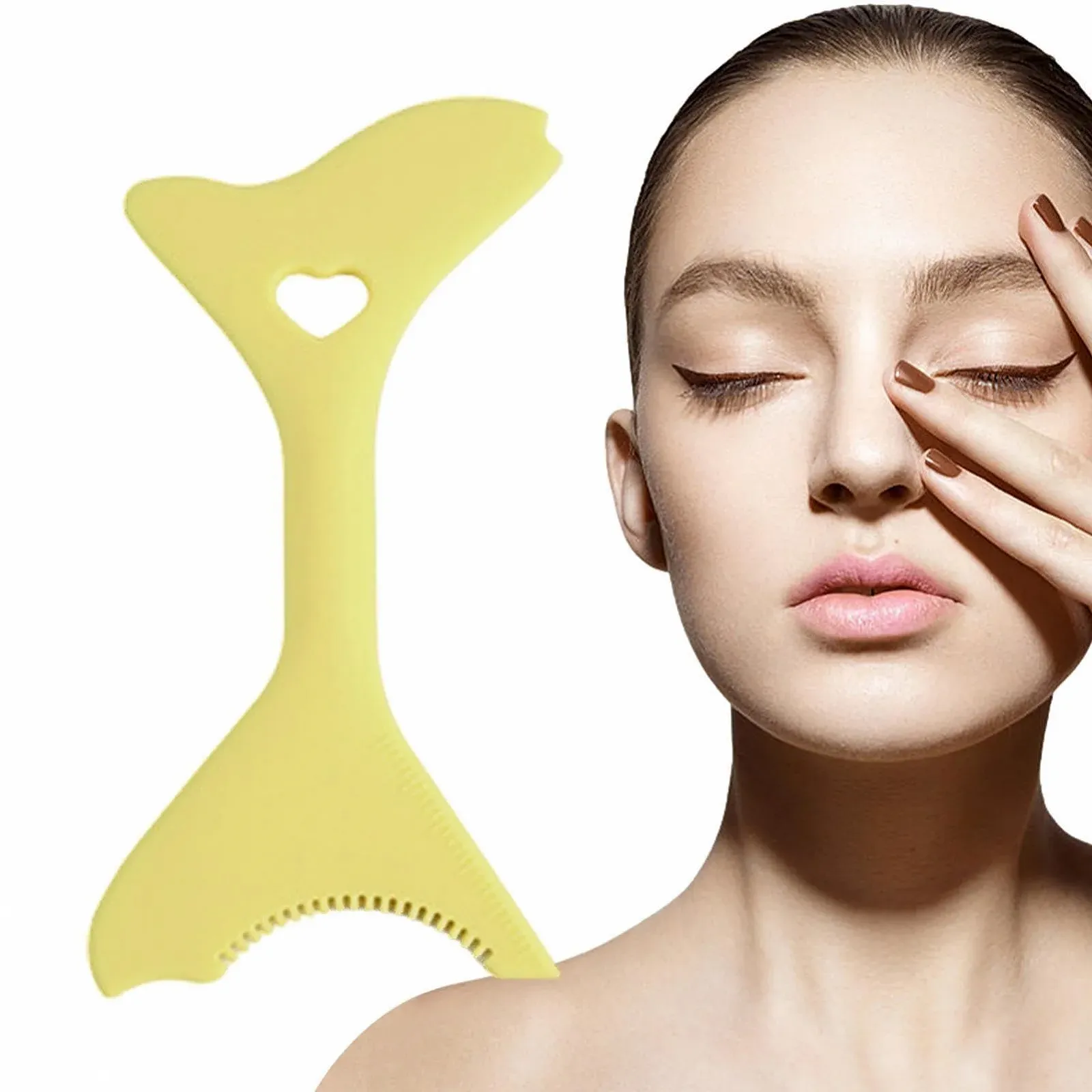 Инструмент для силиконовой подводки Kerali Портативные многофункциональные трафареты, фото №7